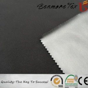 100% Polyester 50d Mechanical Stretch Pongee Bonded TPU Film
